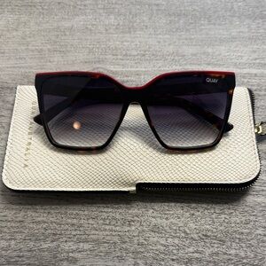 Quay Australia Tortoise and Black Women's Sunglasses
